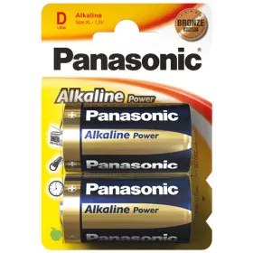 Batterie Alcaline Panasonic Corp. Bronze LR20 1,5 V Tipo D (2 Unità) di Panasonic, Pile monouso - Rif: S7915713, Prezzo: 6,01...