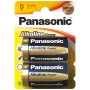 Piles Alcalines Panasonic Corp. Bronze LR20 1,5 V Type D (2 Unités) de Panasonic, Piles jetables - Réf : S7915713, Prix : 5,0...