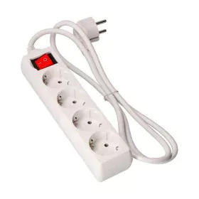 4-socket plugboard with power switch EDM Schuko (1,5 m) by EDM, Power Strips - Ref: S7915749, Price: 7,89 €, Discount: %