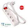 4-socket plugboard with power switch EDM Schuko (1,5 m) by EDM, Power Strips - Ref: S7915749, Price: 7,10 €, Discount: %