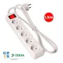 Power Socket - 5 sockets with Switch EDM Schuko (1,5 m) by EDM, Power Strips - Ref: S7915750, Price: 8,53 €, Discount: %