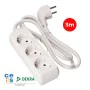 Regleta Enchufes 3 Tomas sin Interruptor EDM Schuko (3 m) de EDM, Regletas - Ref: S7915754, Precio: 9,55 €, Descuento: %