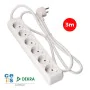 6-socket plugboard without power switch EDM Schuko (3 m) by EDM, Power Strips - Ref: S7915757, Price: 9,44 €, Discount: %