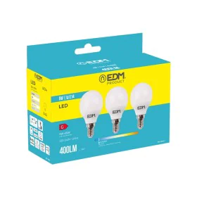 Packung mit 3 LED-Glühbirnen EDM G 5 W E14 400 lm Ø 4,5 x 8 cm (6400 K) von EDM, LED Lampen - Ref: S7916657, Preis: 5,92 €, R...