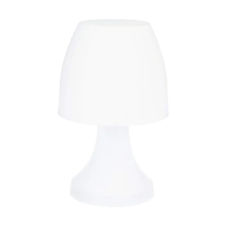 Lampe de bureau Blanc 220-240 V Polymère (17,5 x 27,5 cm) de BigBuy Home, Lampes de chevet - Réf : S7916995, Prix : 16,25 €, ...