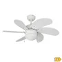 Ventilador de Teto com Luz EDM 33985 Aral Branco 50 W de EDM, Ventoinhas de teto com candeeiro - Ref: S7917024, Preço: 77,45 ...