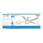 Ventilateur de Plafond avec Lumière EDM 33988 Adriatico Blanc 60 W de EDM, Ventilateurs de plafond avec lampe intégrée - Réf ...