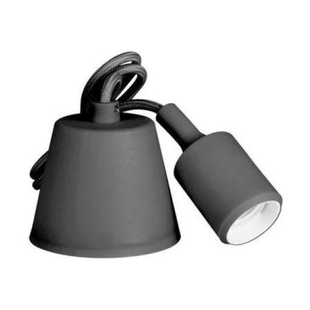 Desk lamp EDM Black Silicone 220-240 V 60 W (98,4 x 4,4 cm) by EDM, Bedside and Table Lamps - Ref: S7917339, Price: 6,66 €, D...