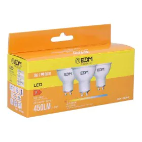 Pack of 3 LED bulbs EDM F 5 W GU10 450 lm Ø 5 x 5,5 cm (3200 K) by EDM, LED Bulbs - Ref: S7917419, Price: 7,02 €, Discount: %