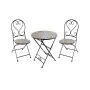 Garden chair Praha Black Exterior Iron (39 x 47 x 94 cm) by BigBuy Garden, Garden Dining Chairs - Ref: S7918787, Price: 98,93...