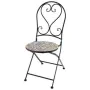 Garden chair Praha Black Exterior Iron (39 x 47 x 94 cm) by BigBuy Garden, Garden Dining Chairs - Ref: S7918787, Price: 98,93...