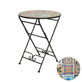 Table d'Appoint en Fer Forgé Praha Ronde Noir Fer (Ø 60 cm) de BigBuy Garden, Tables de service - Réf : S7918788, Prix : 141,...