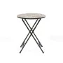 Table d'Appoint en Fer Forgé Praha Ronde Noir Fer (Ø 60 cm) de BigBuy Garden, Tables de service - Réf : S7918788, Prix : 141,...