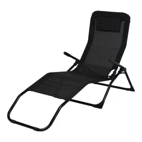 Chaise longue Ambiance Pliable Noir 158 cm de Ambiance, Bains de soleil - Réf : S7918899, Prix : 39,28 €, Remise : %