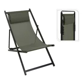 Silla Plegable con Reposacabezas Verde de BigBuy Outdoor, Sillas plegables - Ref: S7918903, Precio: 72,68 €, Descuento: %