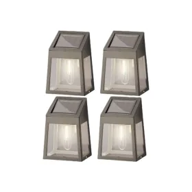 Wall Light Lumineo 898174 Solar LED Light 4 Units 5 Lm by Lumineo, Outdoor Wall Lights - Ref: S7919092, Price: 32,39 €, Disco...