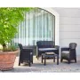 Garden furniture IPAE Progarden Jungle jun06can Anthracite (4 Pieces) by IPAE Progarden, Garden Furniture Sets - Ref: S791920...