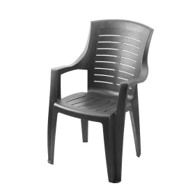 Garden chair Progarden Talia TAL050AN Anthracite (55 x 60 x 91 cm) by Progarden, Garden Dining Chairs - Ref: S7919244, Price:...