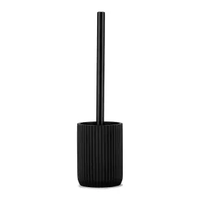 Toilet Brush Andrea House Matt Black Resin (Ø 9,5 x 36 cm) by Andrea House, Toilet accessories - Ref: S7919655, Price: 22,20 ...