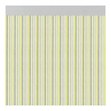 Rideau Acudam Brescia Portes Jaune Extérieur PVC Aluminium 90 x 210 cm de Acudam, Rideaux d'extérieur - Réf : S7919749, Prix ...