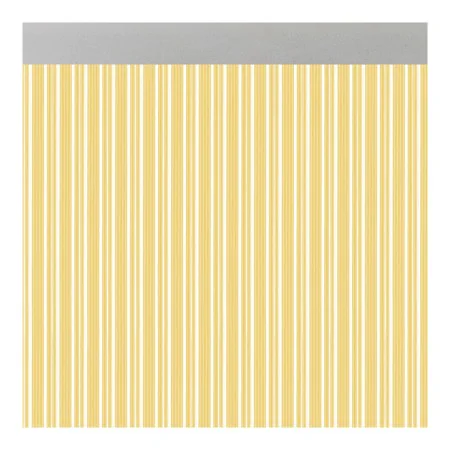 Cortina Acudam Ferrara Portas Amarelo Transparente Exterior PVC Alumínio 90 x 210 cm de Acudam, Cortinas para exteriores - Re...