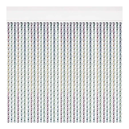 Vorhang Acudam Cantabria Türen Bunt Außenbereich Silberfarben PVC Aluminium 90 x 210 cm von Acudam, Outdoorvorhänge - Ref: S7...