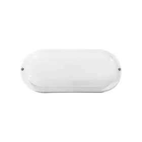 LED Wall Light EDM Oval White 18 W F 1820 lm (4000 K) by EDM, Outdoor Wall Lights - Ref: S7919945, Price: 10,56 €, Discount: %