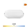 Aplique LED EDM Oval Blanco 18 W F 1820 lm (4000 K) de EDM, Apliques de exterior - Ref: S7919945, Precio: 10,56 €, Descuento: %