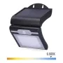 Luz de Parede EDM Sensor de Movimento Solar Preto 2 W 220 Lm (6500 K) de EDM, Apliques de exterior - Ref: S7920142, Preço: 15...