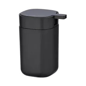 Distributeur de Savon Wenko Noir mat Plastique 350 ml de Wenko, Supports et distributeurs - Réf : S7920307, Prix : 9,99 €, Re...