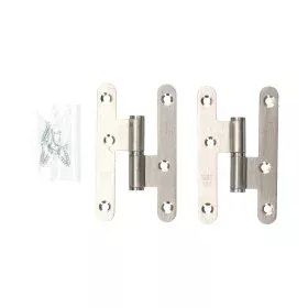 Hinge EDM PN07 100 x 58 mm Right Stainless steel by EDM, Hinges - Ref: S7920590, Price: 7,20 €, Discount: %