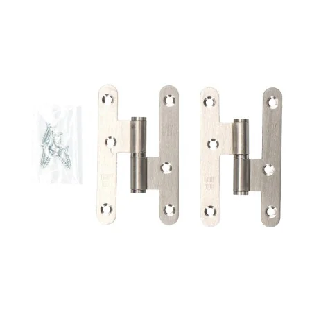 Hinge EDM PN07 100 x 58 mm Right Stainless steel by EDM, Hinges - Ref: S7920590, Price: 8,00 €, Discount: %