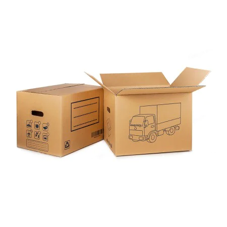 Cardboard box for moving Fun&Go 50 x 35 x 35 cm by Fun&Go, Box Mailers - Ref: S7921412, Price: 6,30 €, Discount: %