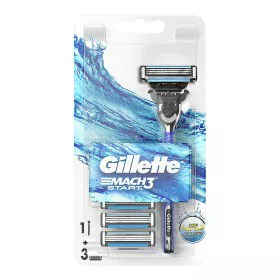 Rasoio Manuale per Barba Gillette Mach3 Start di Gillette, Uomo - Rif: S7921716, Prezzo: 16,95 €, Sconto: %