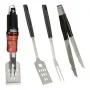 Barbecue utensils Black 3 Pieces by BigBuy BBQ, Barbecue Tool Sets - Ref: S7922353, Price: 9,80 €, Discount: %