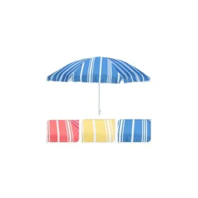 Sombrilla de playa A rayas Ø 180 cm de BigBuy Outdoor, Sombrillas - Ref: S7922383, Precio: 20,04 €, Descuento: %