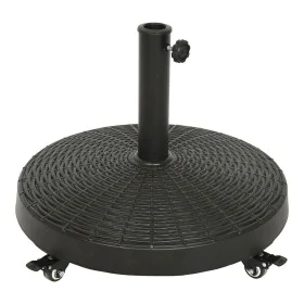 Base per Ombrellone 841097 Nero Polietilene Acciaio Con ruote Ø 52 cm di BigBuy Garden, Basi e supporti per ombrelloni - Rif:...