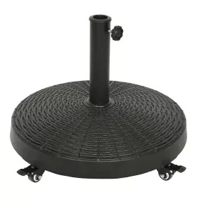 Base para Guarda-Sol 841097 Preto Polietileno Aço Com rodas Ø 52 cm de BigBuy Garden, Bases e suportes para guarda-sóis - Ref...