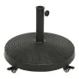 Base para Sombrilla 841097 Negro Polietileno Acero Con ruedas Ø 52 cm de BigBuy Garden, Bases y soportes para sombrillas - Re...