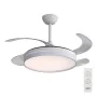 Ceiling Fan with Light EDM 33827 Ross White 35 W 4100 Lm 2190 Lm Retractable by EDM, Ceiling Fans with Lamp - Ref: S7922529, ...