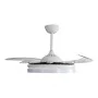 Ceiling Fan with Light EDM 33827 Ross White 35 W 4100 Lm 2190 Lm Retractable by EDM, Ceiling Fans with Lamp - Ref: S7922529, ...