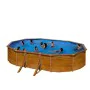 Piscine Démontable Gre Pacific KIT500W Ovale Bois 500 x 300 x 120 cm de Gre, Structures pour piscines - Réf : S7922600, Prix ...