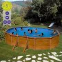 Piscine Démontable Gre Pacific KIT500W Ovale Bois 500 x 300 x 120 cm de Gre, Structures pour piscines - Réf : S7922600, Prix ...