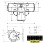 Porta-mangueira Hozelock Autoreel 100-000-866 20 m Plástico de Hozelock, Mangueiras e acessórios - Ref: S7922611, Preço: 142,...