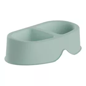 Mangeoire pour chiens Plastiken 20138 Vert Plastique 0,5 L Double de Plastiken, Assiettes - Réf : S7922670, Prix : 3,44 €, Re...