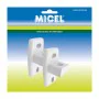 Soporte para toldo Micel TLD02 Blanco 4,4 x 3,82 x 8,6 cm Pared 2 Piezas de Micel, Bielas para toldos - Ref: S7922833, Precio...