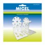 Halterung für Sonnensegel Micel TLD08 Weiß 6,5 x 8,6 x 10,8 cm Achse 2 Stücke von Micel, Markisenkurbeln - Ref: S7922835, Pre...