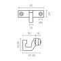 Gancho para toldo Micel TLD11 Branco 65 x 57,5 x 35,5 mm de Micel, Bielas para toldos - Ref: S7922840, Preço: 9,37 €, Descont...