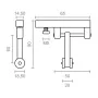 Carrucola per pergola Micel TLD21 Nylon 65 x 18,5 x 90 mm Solcometro Bianco di Micel, Pergolati - Rif: S7922842, Prezzo: 11,0...