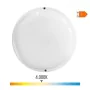 Wall Light EDM 32446 White Plastic F 18 W 120 W 1820 Lm Movement Sensor Light sensor Circular (4000 K) by EDM, Outdoor Wall L...